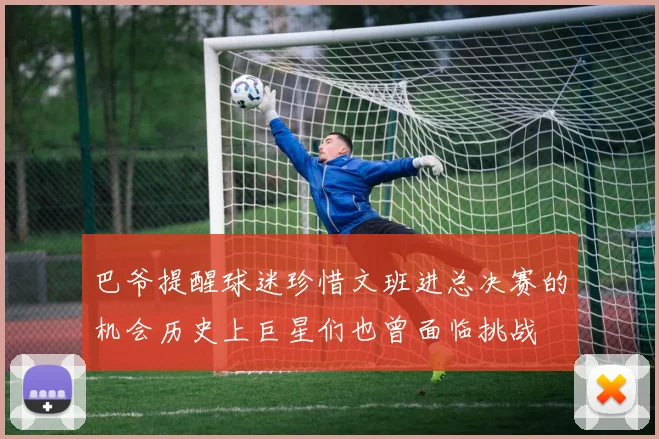巴爷提醒球迷珍惜文班进总决赛的机会历史上巨星们也曾面临挑战